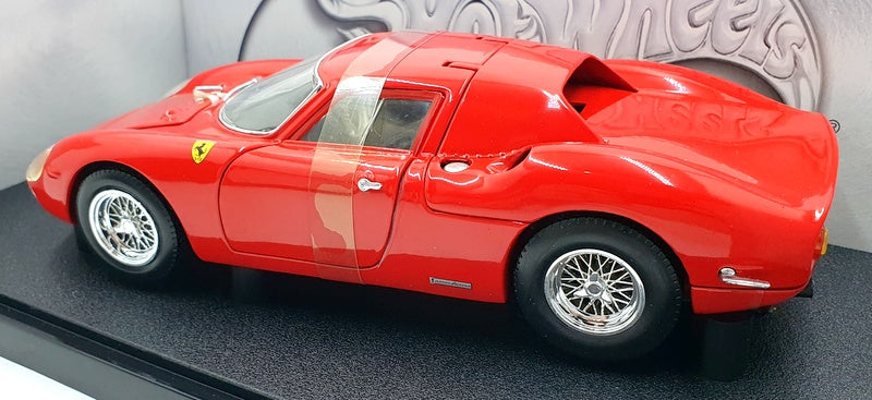 Hot Wheels 1/18 Scale Diecast 23914 - 1964 Ferrari 250 LM - Red