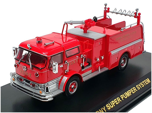 Code 3 Collectibles 1/64 Scale 12544 - Mack C Satelite 3 Fire Engine - FDNY