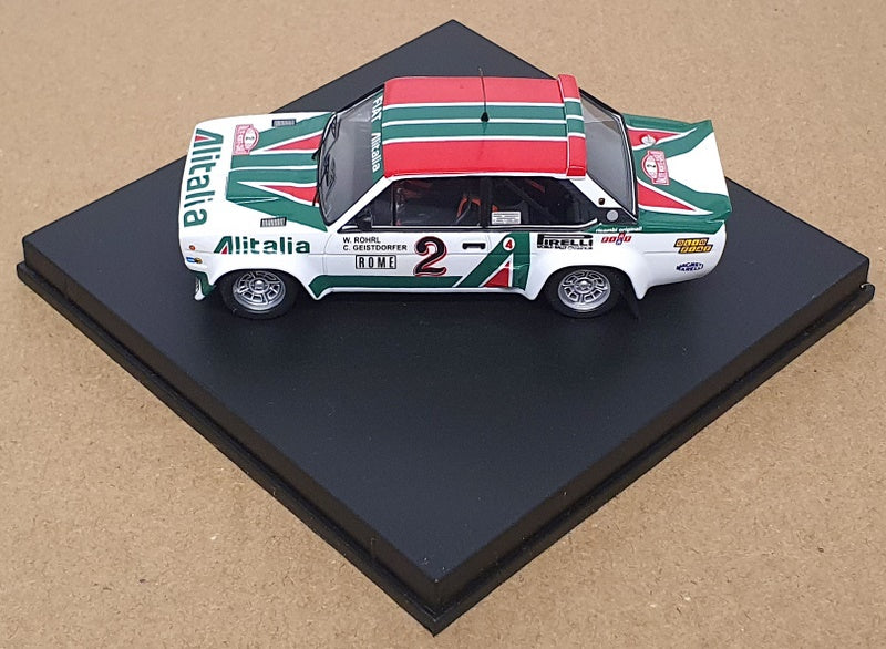 Trofeu 1/43 Scale 1409 - Fiat 131 Abarth #2 Monte Carlo 1978 - White/Green/Red
