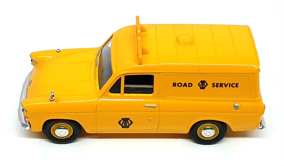 Vanguards 1/43 Scale VA4001 - Ford Anglia Van AA - Yellow