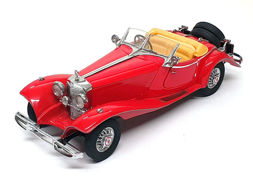 Franklin Mint 1/24 Scale 17626D - Mercedes 500K Special Roadster - Red