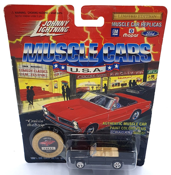 Johnny Lightning 1/64 Scale 200-100 - Muscle Cars 1965 Pontiac GTO - Black