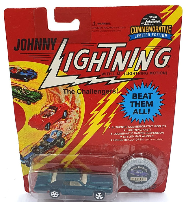 Johnny Lightning 1/64 Scale 100-122 The Challengers Custom Thunderbird D. Green