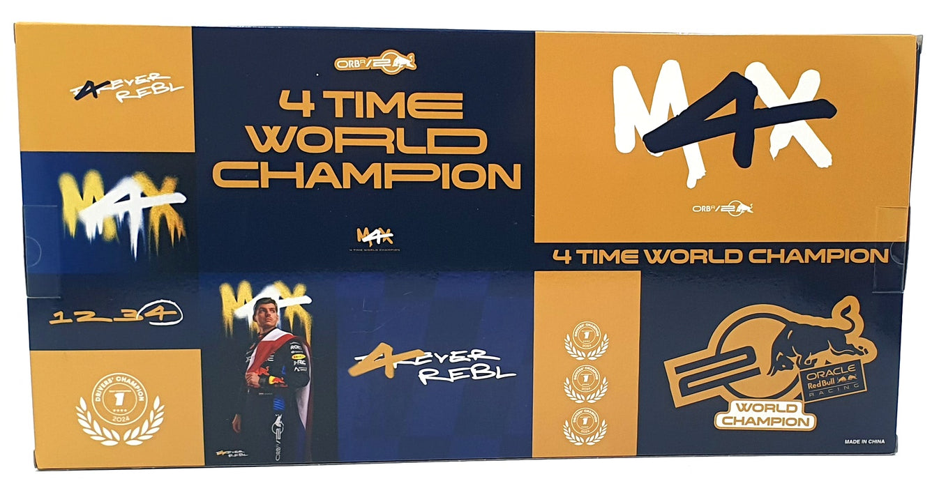 Burago 1/43 Scale 18-38213 - Red Bull  4x World Champion Racing F1 Cars #1 #33