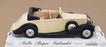 Solido 1/43 Scale Diecast 4077 - Rolls Royce Cabriolet - Cream/Black