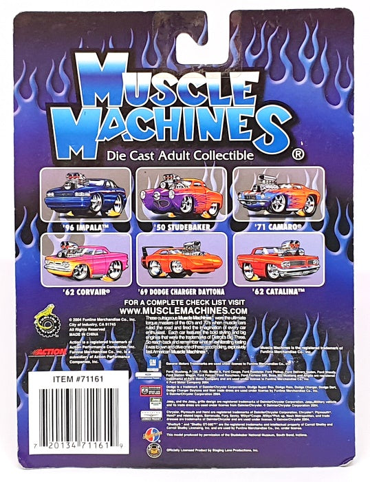 Muscle Machines 1/64 Scale 71161 04-54 - 1962 Pontiac Catalina - White