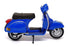 Kandy Toys Appx  cm Long Diecast M 584 - Super Motorscooter - Blue