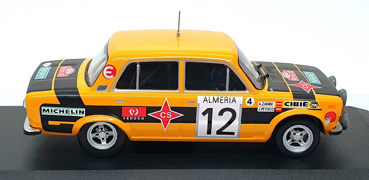 Altaya 1/43 Scale ST2400 - Seat 124-1800 #12 Monte Carlo Rally 1977