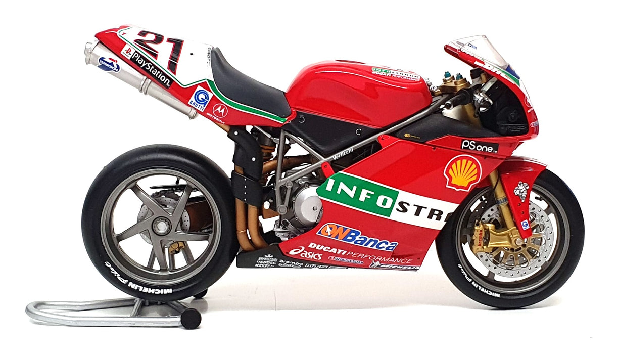 Minichamps 1/12 Scale 122 011221 - Ducati 996 R Superbike 2001 #21 Troy Bayliss