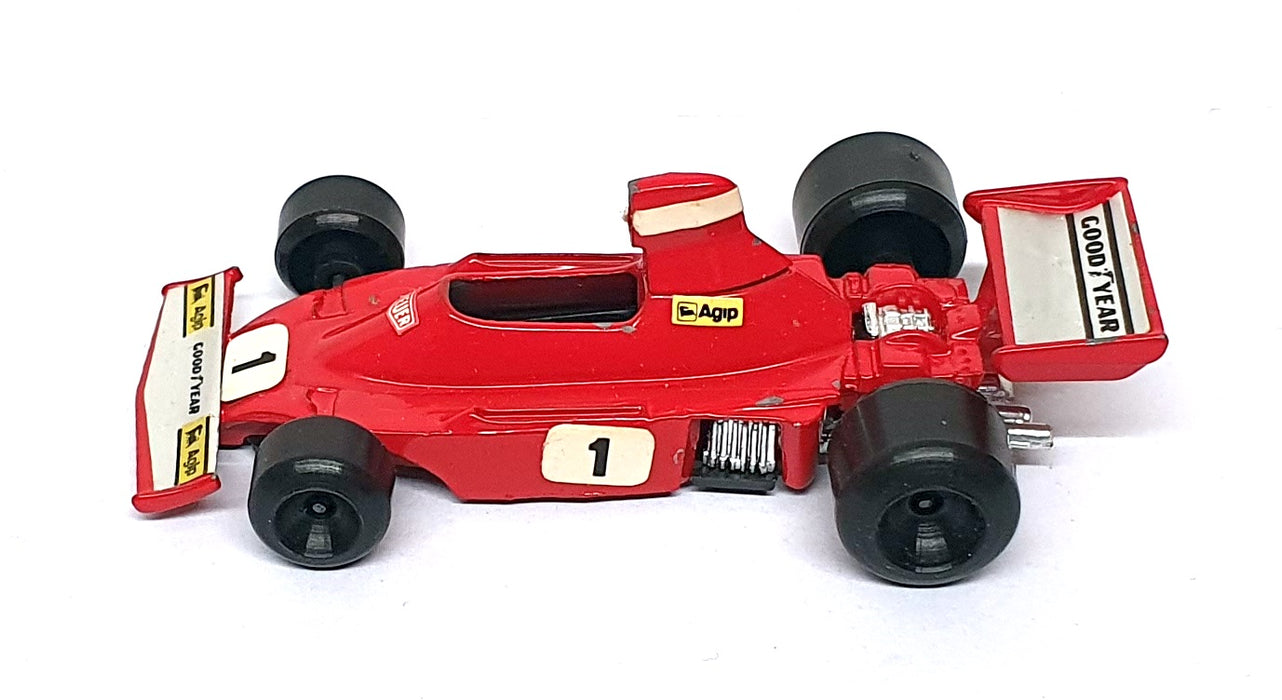 Polistil Appx 8cm Long Diecast RJ.2 - F1 Ferrari 312 B3 #1 - Red