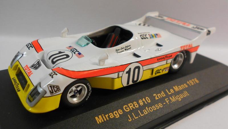 Ixo 1/43 Scale LMC063 - Mirage GR8 #10 2nd Le Mans 1976 J.L.Lafosse