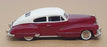 Brooklin Models 1/43 Scale BRK105 - 1947 Cadillac S62 Club Coupe - Maroon/Cream
