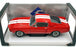 Solido 1/18 Scale S1802902 - 1967 Shelby Mustang GT500 - Red/White