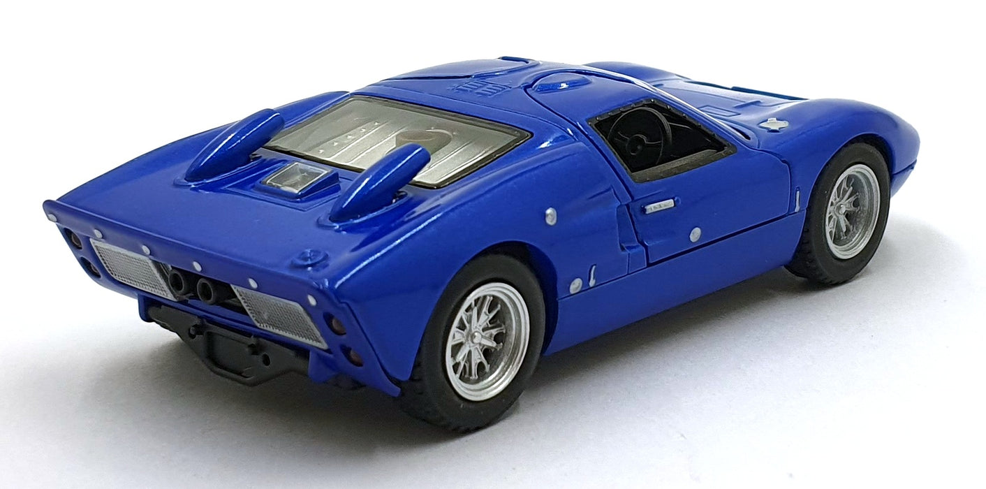 Kinsmart 1/32 Scale Pull Back & Go TY6953 - 1966 Ford GT40 - Blue