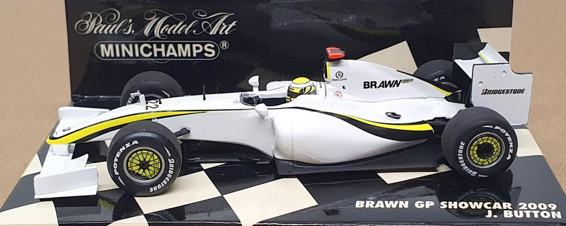 Minichamps 1/43 Scale 400 090092 - F1 Braun Showcar 2009 #22 J. Button