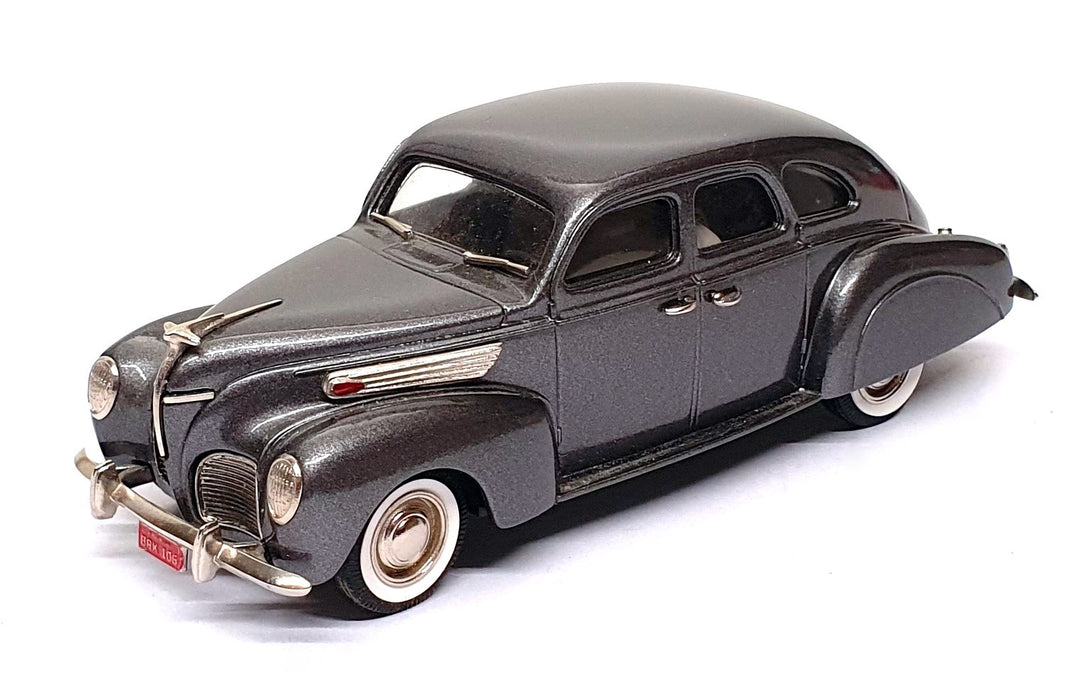 Brooklin Models 1/43 Scale BRK106 - 1938 Lincoln Zephyr - Met. Grey