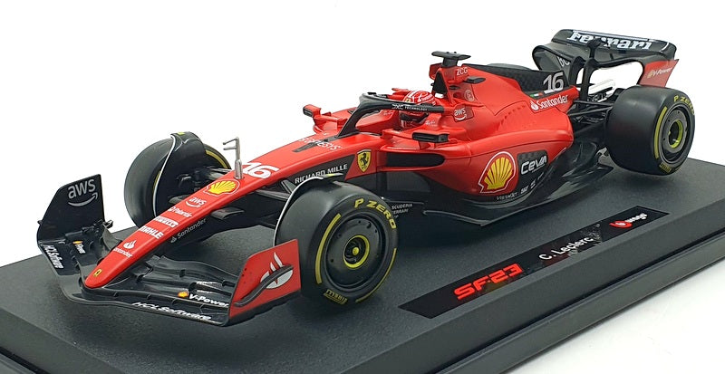 Burago 1/18 Scale 18-16812 - F1 Ferrari SF-23 2023 C.Leclerc #16