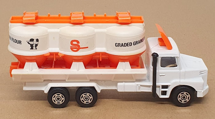 Corgi 14.5cm Long Diecast 1151 - Scania LT145 Flour Truck - White/Orange