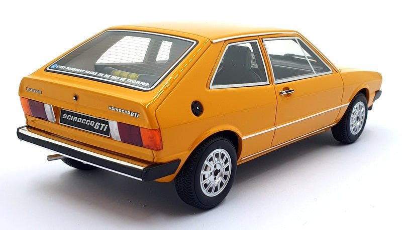 Otto 1/18 Scale Model Car OT467 - Volkswagen Scirocco Gti - Yellow