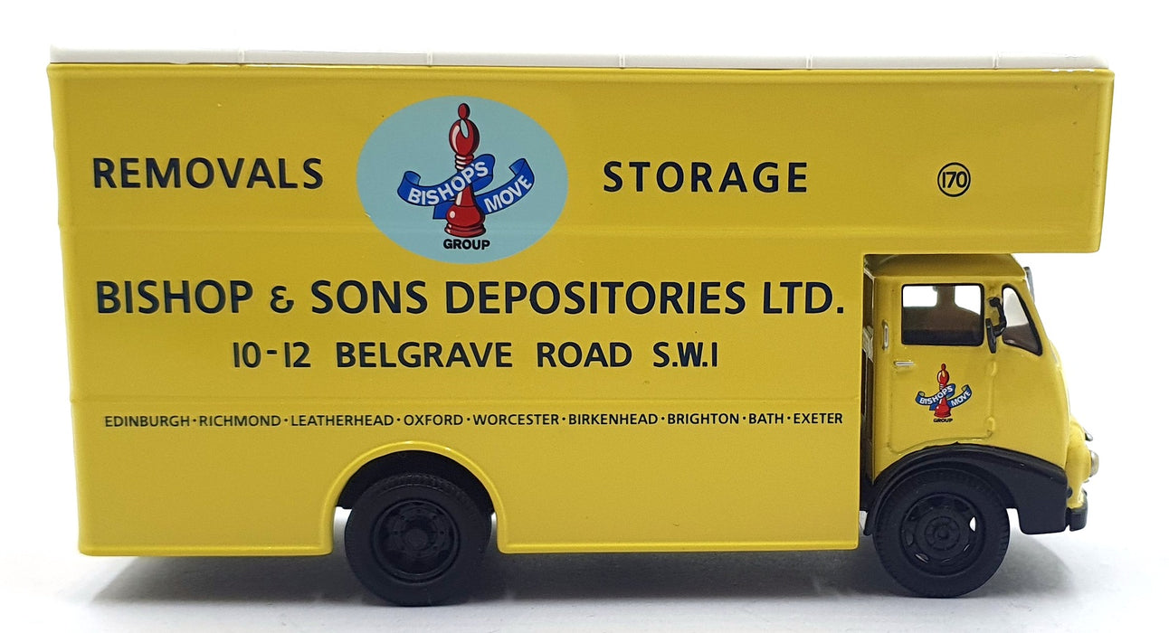 Corgi 1/50 Scale Diecast CC13303 - Morris Luton Van Bishop & Sons - Yellow