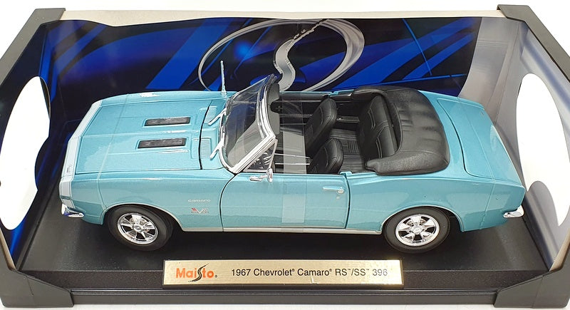 Maisto 1/18 Scale Diecast 31684 - 1967 Chevrolet Camaro RS/SS 396 - Blue