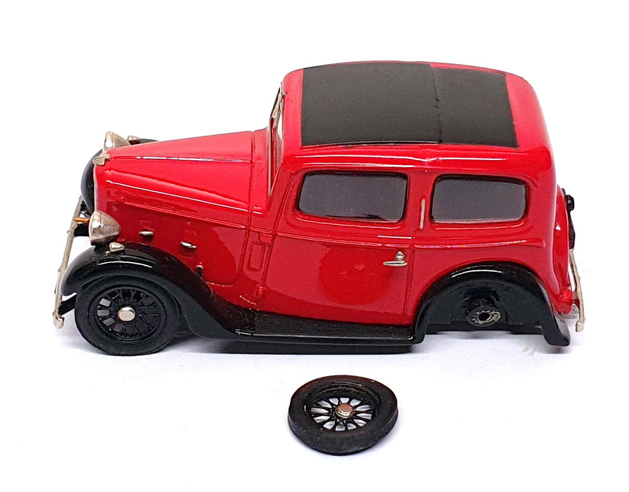 Crossway Models 1/43 Scale CM22 - 1936 Austin 7 Ruby Mk II - Red