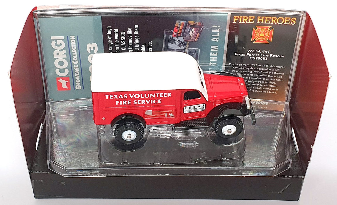 Corgi Diecast CS90083 - Dodge WC54 4×4 Texas Volunteer Forest Fire Rescue