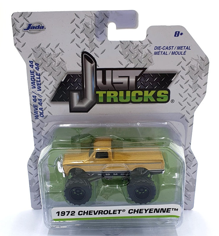 Jada Just Trucks 1/64 Scale 14020 - 1972 Chevrolet Cheyenne - Gold