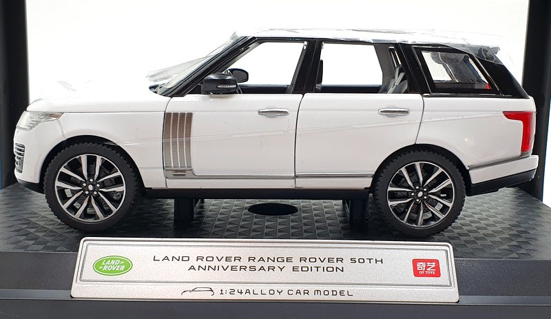 QY Toys 1/24 Scale Q2001A - Land Rover Range Rover 50th Anniversary Ed - White
