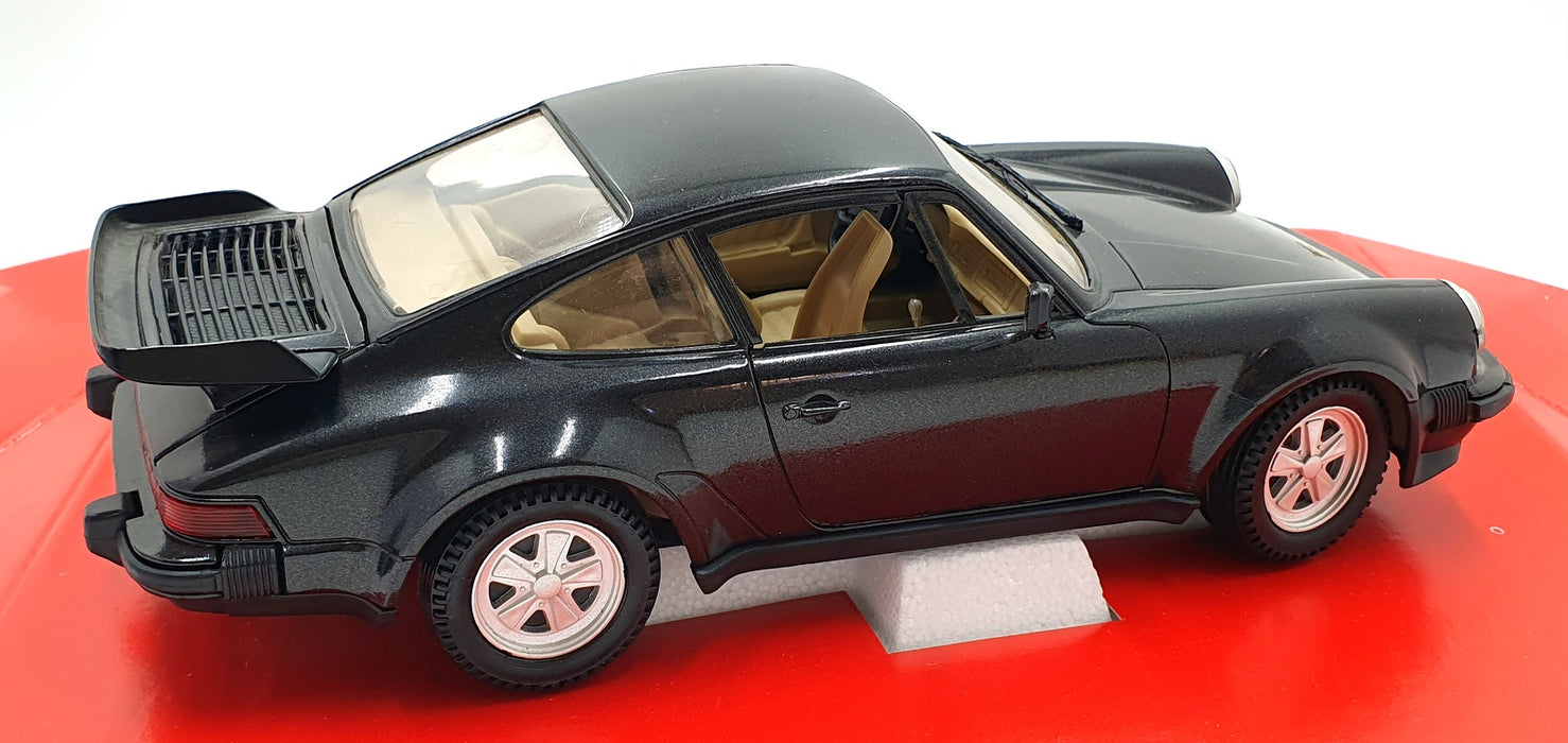 Polistil 1/16 Scale Diecast 060369 - Porsche 911 Turbo - Black