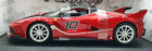 Burago 1/18 Scale Diecast 18-16010 - Ferrari FXX K #10 - Red