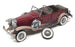 Franklin Mint 1/24 Scale 31025F - 1930 Duesenberg J Derham - Maroon/Beige