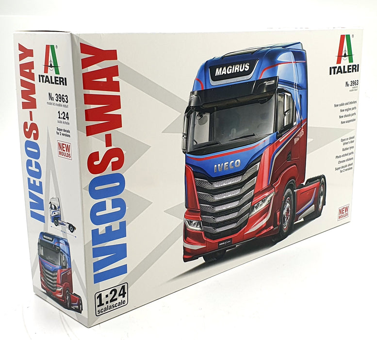 Italeri 1/24 Scale Unassembled Kit 3963 - Iveco S-Way Truck