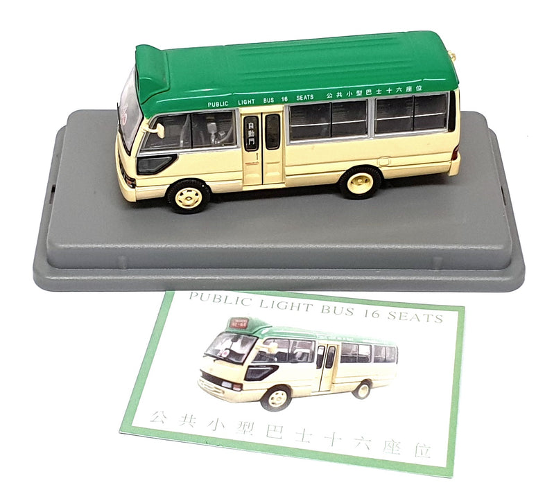 Best Choose 1/76 Scale 05022 - Toyota Coaster Public Light Bus Hong Kong