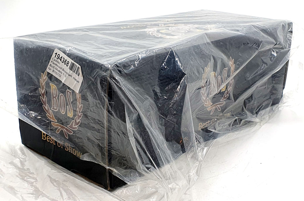 BOS Models 1/18 Scale Resin BOS132 - Cadillac Fleetwood Brougham Metallic red