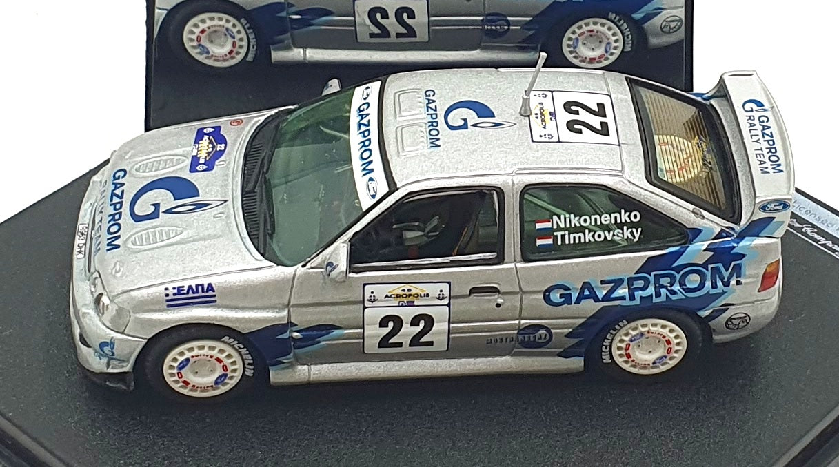 Skid 1/43 Scale SKM99004 - Ford Escort WRC "Gazprom" #22 Acropolis Rally 1998