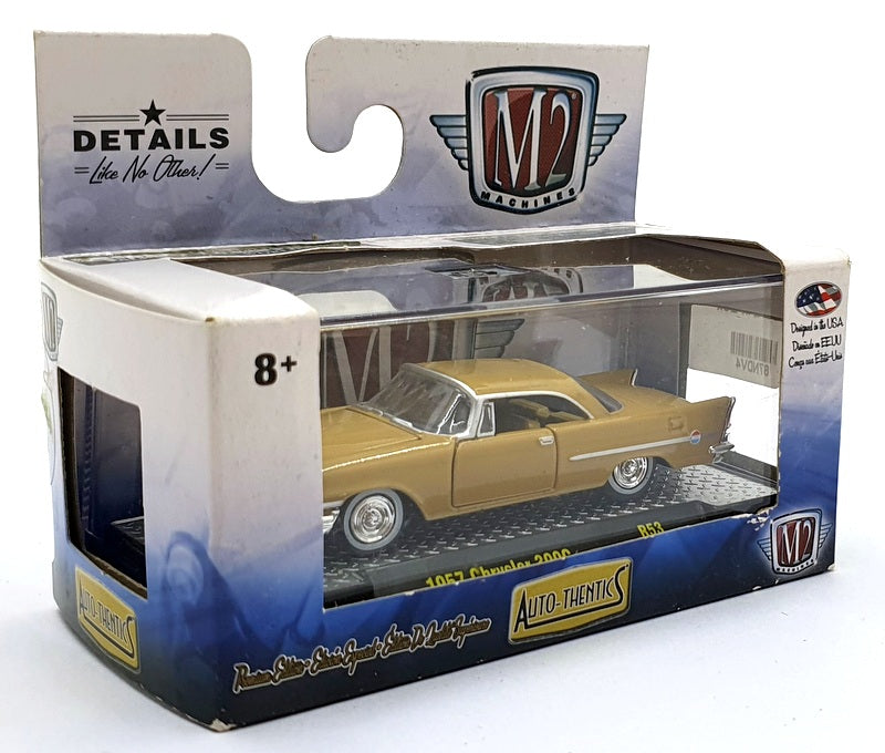 Castline M2 Machines 1/64 Scale R53 67 - 1957 Chyrsler 300C - Beige