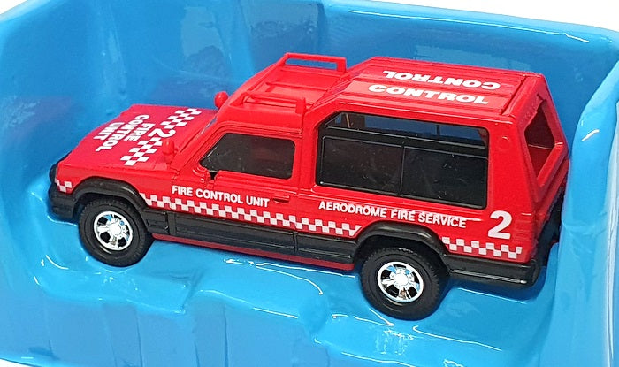 Matchbox Appx 12cm Long K 90 - Matra Rancho Aerodrome Fire Service - Red