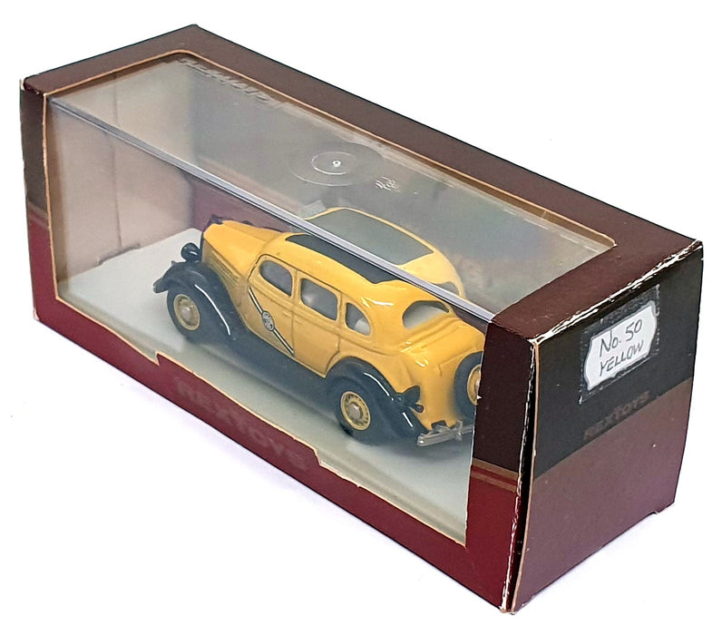 Rextoys 1/43 Scale No. 50 - 1935 Ford Conduite Interieure Taxi - Yellow