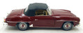Norev 1/18 Scale Diecast DC221124T - Mercedes-Benz 190 SL - Dark Red