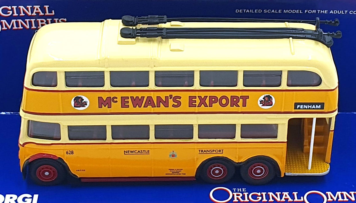 Corgi 1/76 Scale 43705 - But 9641 Trolleybus Newcastle Corporation R32 McEwan's