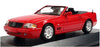Maxichamps 1/43 Scale 940 033034 - 1999 Mercedes Benz SL - Red