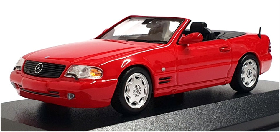 Maxichamps 1/43 Scale 940 033034 - 1999 Mercedes Benz SL - Red