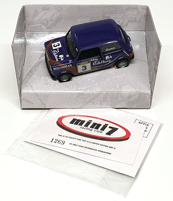 Corgi 1/36 Scale CC82226 - Mini 7 Racing Club Cadbury Mini Miglia #3 Gunn