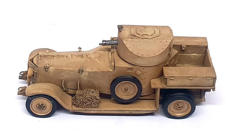 Top Marques 1/43 Scale MV2 - 1920 Rolls Royce Armoured Car - Sand