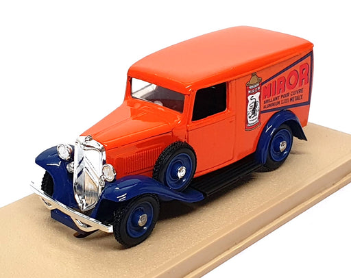 Eligor 1/43 Scale 1026 - 1934 Citroen 500kg Camionnette Van Miror - Orange