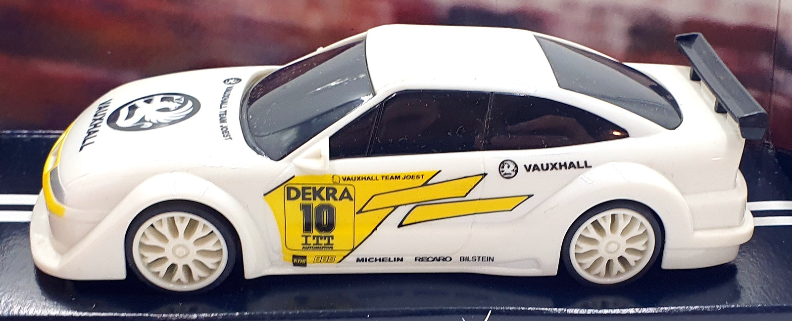 Scalextric 1/32 Scale Slotcar C632 - Vauxhall Calibra Joast #10 - White