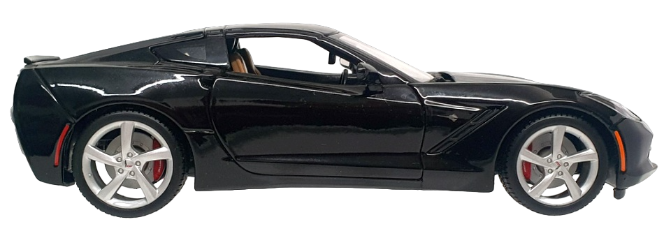 Maisto 1/18 Scale 27723K - 2014 Chevrolet Corvette Stingray - Black