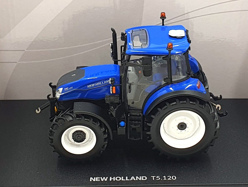 Universal Hobbies 1/32 Scale UH6678 - New Holland T5.120 Dual Command - Blue