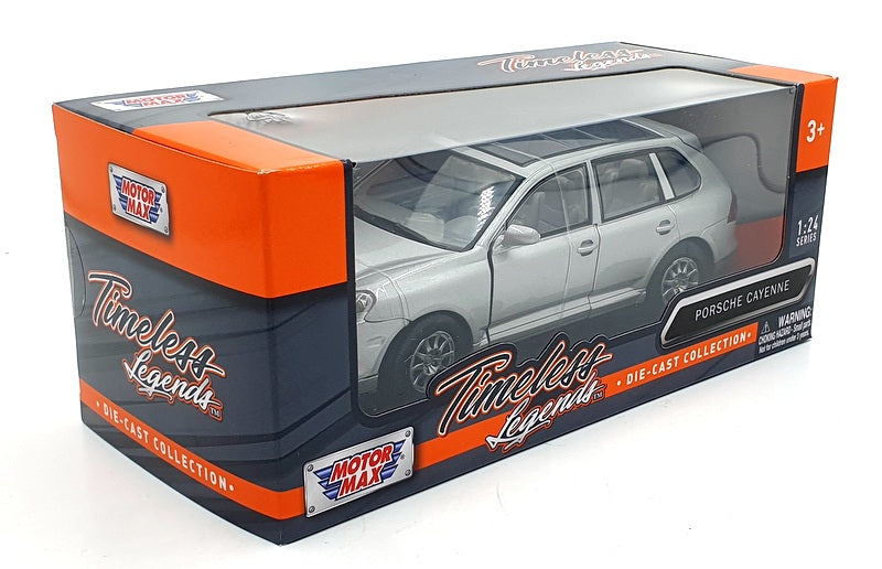 Motor Max 1/24 Scale 73344 - Porsche Cayenne - Silver